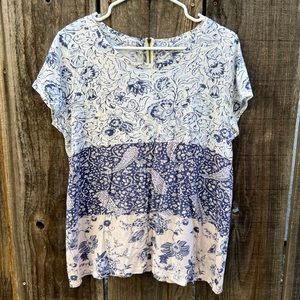 Lucky Brand zip back top